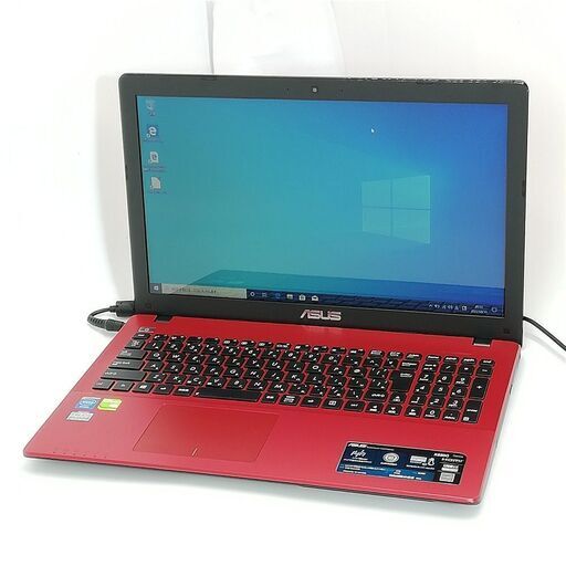 15.6型 レッド ノートパソコン ASUS X550C 美品 Celeron 4GB 15.6型 レッド ノートパソコン ASUS X550C 美品 Celeron 4GB