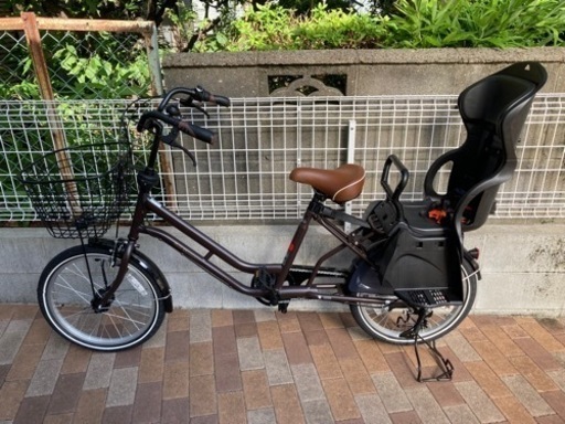 ‼️値下げ‼️非電動子供乗せ自転車【後ろチャイルドシート付】