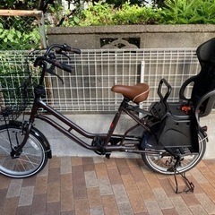 【ネット決済】‼️値下げ‼️非電動子供乗せ自転車【後ろチャイルド...