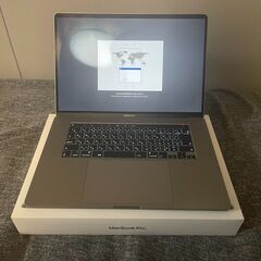 Macbook Pro 16インチ 2019 フルスペック 1TB SSD, 64 GB メモリ, AMD 5600