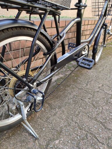 引取限定】自転車 ママチャリ 20インチ シマノ製 6段変速 DU206