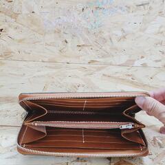 ◇大容量！ラウンドファスナー長財布/ Long Wallet アリゾナ GREEN