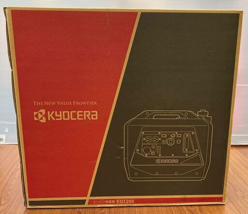 【開封未使用品】京セラ　EGI200　インバーター発電機　2.0kVA　50/60Hz　100V　KYOCERA
