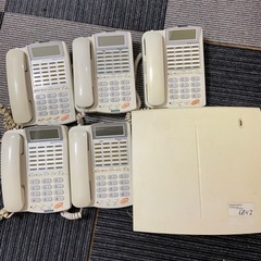 値下げ　ビジネスフォン　ナカヨ　電話機５台セット