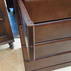 ライティングビューロー デスク チェスト 引出し5杯 民芸 アンティーク  検）ロイズ アンティークス■近隣配送無料 買取帝国 朝霞店 