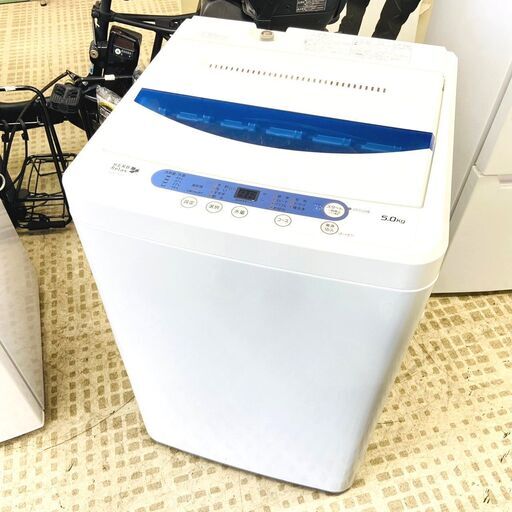 9/22【ジモティ特別価格】ヤマダ/YAMADA 洗濯機 YWM-T50A1 2018年製 5キロ