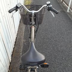 R4119電動アシスト自転車 2016年ヤマハ PAS ナチュラ バッテリー 充電