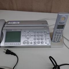 【売ります】パナソニック　複合型電話機　KX-PW607-S