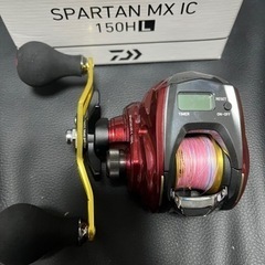 イカ釣り、タイラバ、船釣りセット　SPARTAN MX IC 150H SOLPARAイカメタル