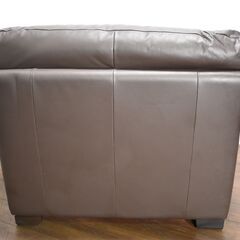 【ヤ取終了12/25】≪y349≫フランスベッド S\'ACCOMODI/サコモディ 高級 1人掛け/シングル ソファ 本革 オットマン付き 40731-03