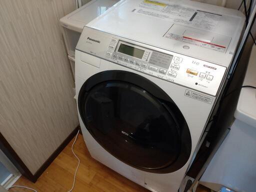 決まりました。　Panasonicドラム式洗濯機　乾燥機付