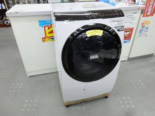 日立　11kg/6kg　洗濯乾燥機　ななめドラム式　BD-SX110FL　2021年製　モノ市場半田店131