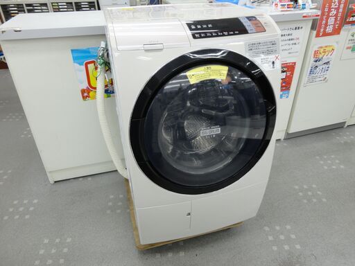 日立　11kg/6kg　洗濯乾燥機　ななめドラム式　BD-SV110A　2016年製　モノ市場半田店131