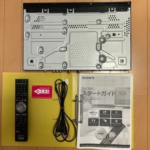 【SONY】 Blu-rayレコーダー　BDZ-AT950W ダブルチューナー　1TB - 家電