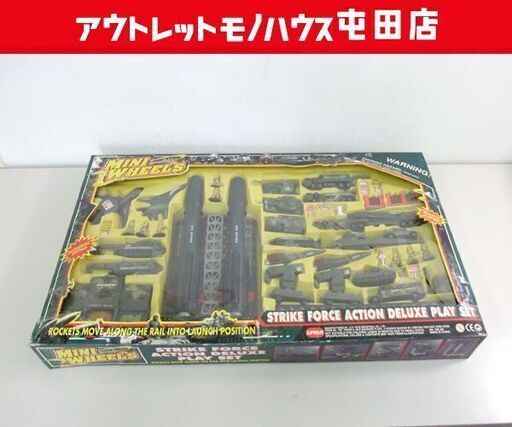 MINI WHEELS PLAY SET ミリタリーセット ロケット ミニウィール 750AB USA ☆ 札幌市 北区 屯田