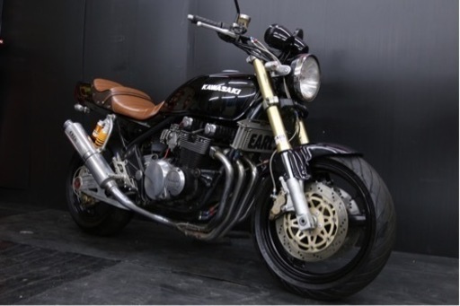 SOLD OUT！カスタム車両！車検2年付ゼファー400倒立フォーク スイング