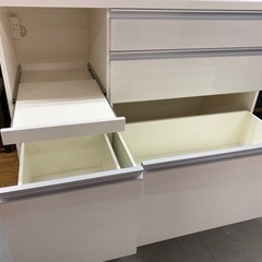 R058 最高級 PAMOUNA キッチンボード、食器棚、幅120cm 美品