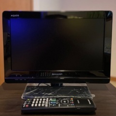 (取引成立)◆状態良好 SHARP シャープ 液晶カラーテレビ ...