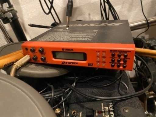 電子ドラム　YAMAHADT Express Roland スピーカーアンプセット