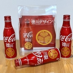 極美品！徳川デザイン！コカ・コーラ　スリムボトル　空き缶