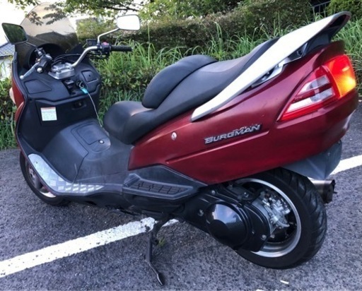 実質2万円バーグマン250 スカイウェイブ逆車 売れました！ SUZUKI バーグマン 250 稀少 ベンツテール