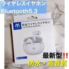完全　ワイヤレスイヤホン　最新型Bluetooth5.3