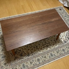 折り畳み机　木製　テーブル