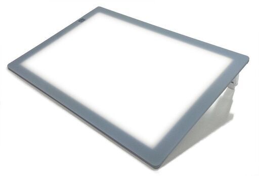 TREVIEWER トライテック A3 LED 薄型トレビュアー 薄型8mm 10段階調光 トレース台 (3段階傾斜) A3-400