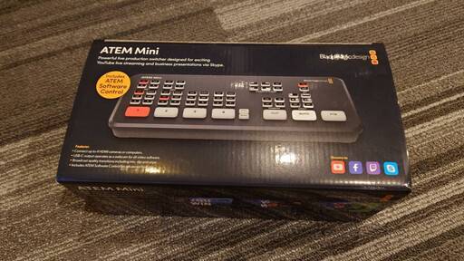Blackmagic Design / ATEM Mini SWATEMMINI ライブプロダクションスイッチャー