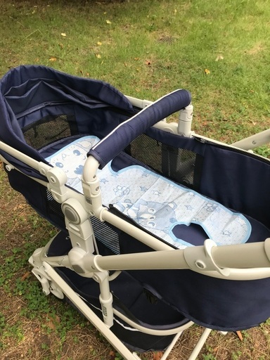 すぐ使えるベビーカー 新生児〜4歳 マット2枚、レインコート、虫除け