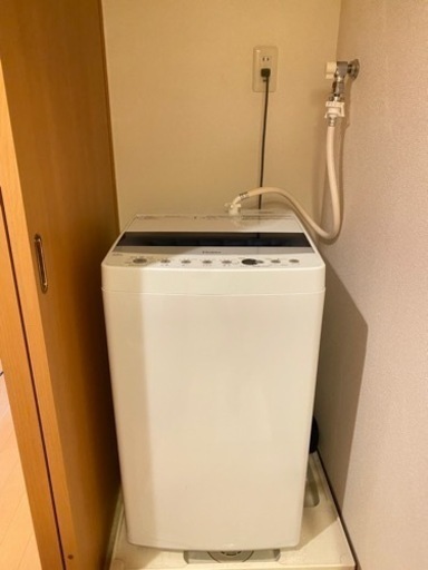 【美品】haier 4.5kg 全自動洗濯機 JW-C45D