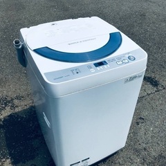♦️EJ2166番SHARP全自動電気洗濯機 【2016年製】