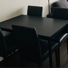 #ダイニングチェア#4脚セット#テーブル別途出品#テーブルとセットで1万円