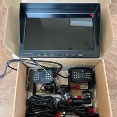 ワイヤレスバックカメラモニターセット 録画機能付き