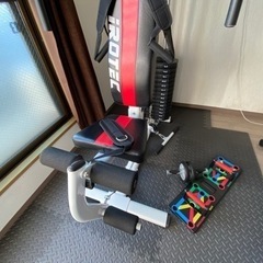 ■IROTEC（アイロテック）ホームジム　宅トレ　筋トレセット一式７点　大阪市北区　分解引取限定　格安出品