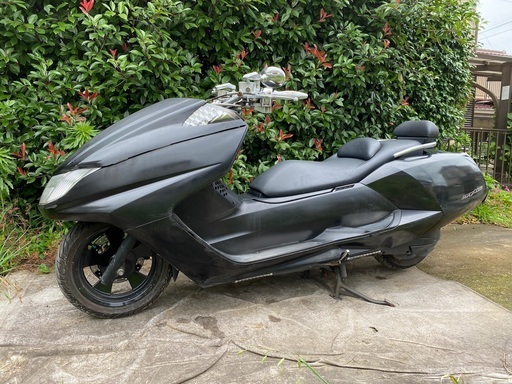 前後ローダウン マットブラック MAXAM ヤマハ マグザム SG17J 前期