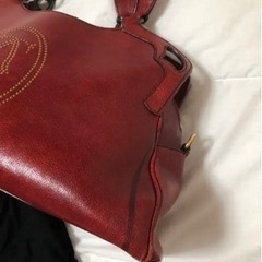 カルティエ マルチェロ 型押し ボルドー