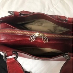 カルティエ マルチェロ 型押し ボルドー