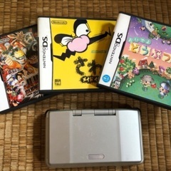 【任天堂】Nintendo DS(初代)本体とソフト3本セット(...