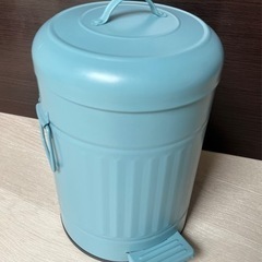 3L ゴミ箱 ペダルペール 水色