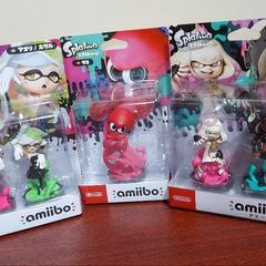 amiibo スプラトゥーン 新品未開封 アオリ／ホタル ヒメ／イイダ タコ