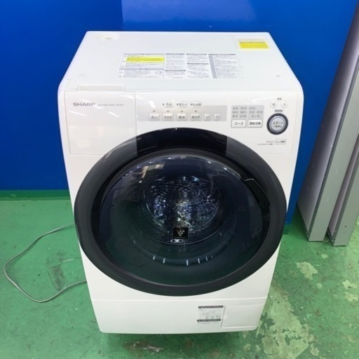 ⭐️SHARP⭐️ドラム式洗濯乾燥機　2018年7kg/3.5kg大阪市近郊配送無料