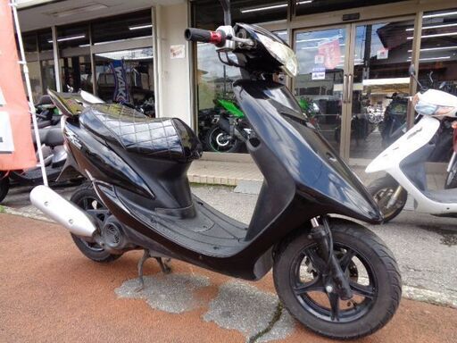 NO.4394　ＪＯＧ ＺＲ エボリューション (JOG) ２サイクルエンジン　エナメルシート　ハネ付き　ディスクブレーキ　ブラック　☆彡