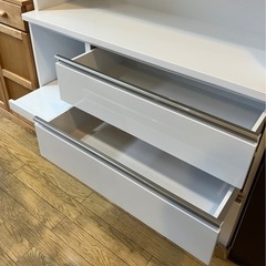 ⭐️展示品上がり⭐️大川家具 2面レンジボード ハイグロス オート 