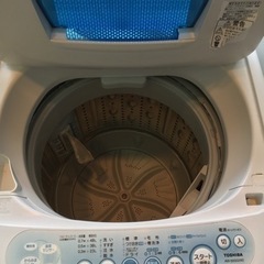 東芝全自動洗濯機　AW-50GG「温度センサー濃縮洗浄」 - 大津市