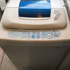 東芝全自動洗濯機　AW-50GG「温度センサー濃縮洗浄」の画像