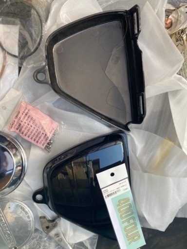 ヨンフォア CB400F マフラー パーツまとめ 旧車 レア LEAD