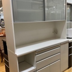 ⭐️人気⭐️松田家具 2面レンジボード ハイカウンター ハイグロス
