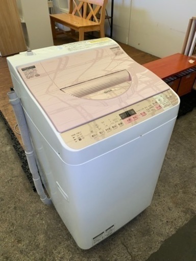 293⭐️SHARP 5.5㎏電気洗濯乾燥機　2017年製　ES-TX5A-P