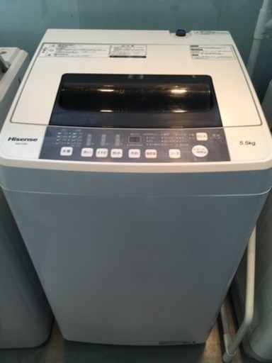 超特価sale開催】 売れました【2019年製】ハイセンス 全自動洗濯機 ...